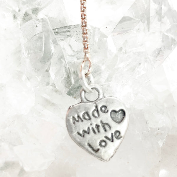 Unconditional Love Coin Necklace on Small Chain. Limited Edition.