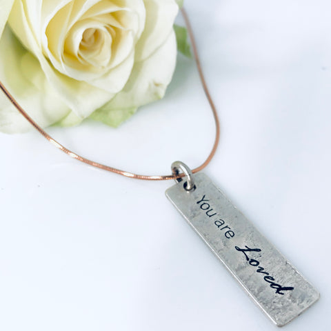 Energy Necklace: YOU ARE LOVED