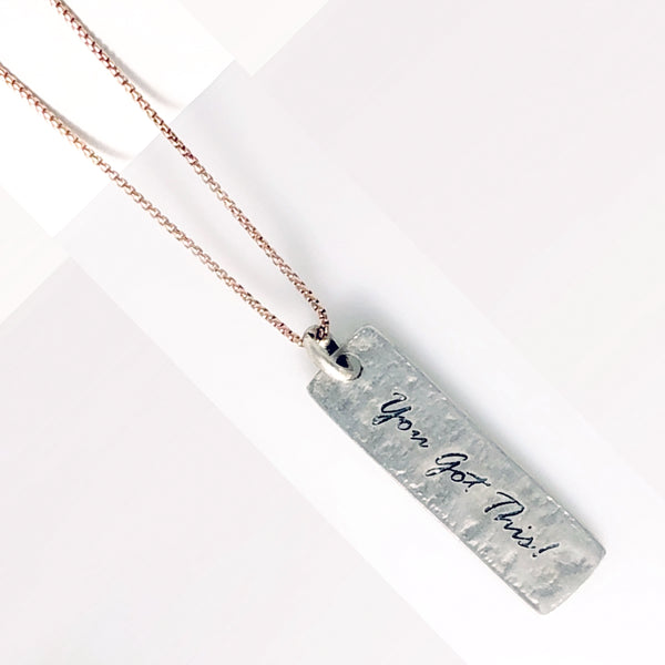 Energy Necklace: YOU GOT THIS