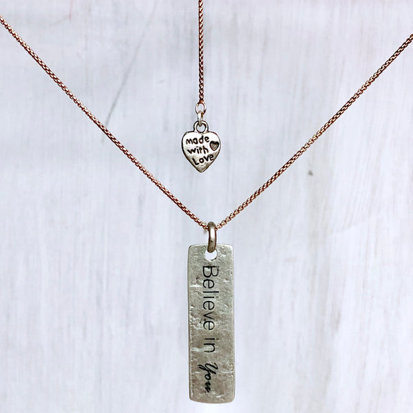 Energy Necklace: BELIEVE IN YOU