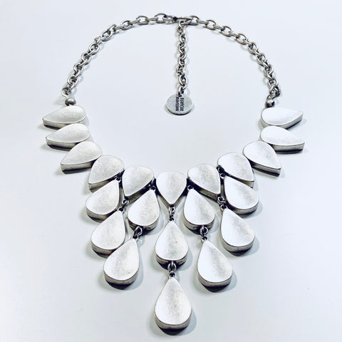 Water Drops Necklace / Reversible