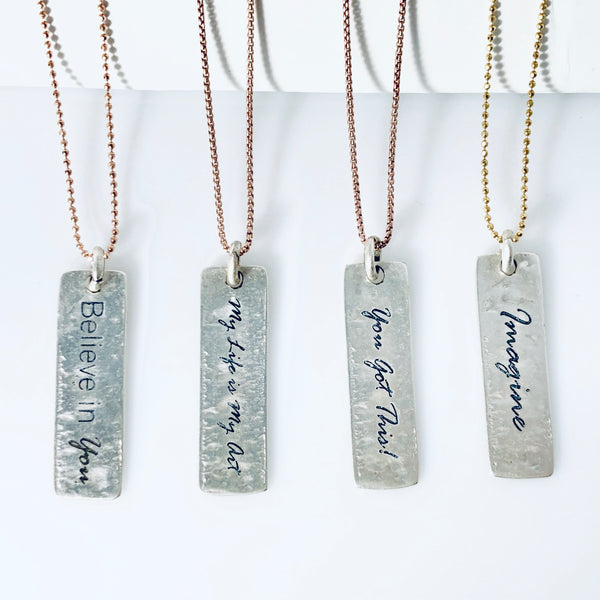 Energy Necklace: IMAGINE