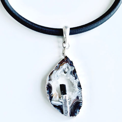 Inner Flame for Mom Engraved Chocker Necklace