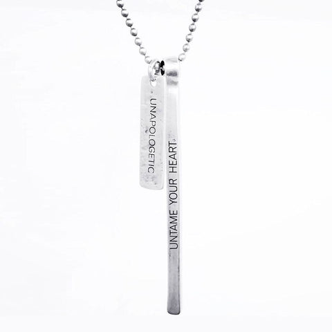 Untame Your Heart Long Chain Necklace