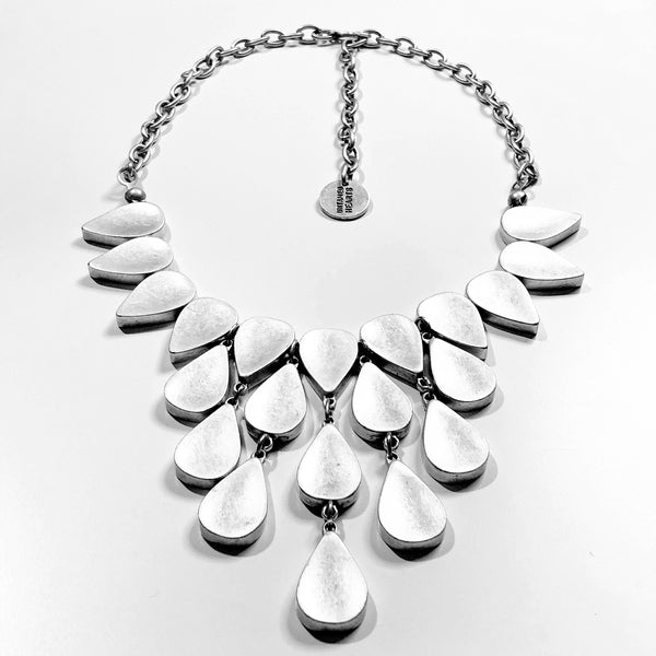 Water Drops Necklace / Reversible